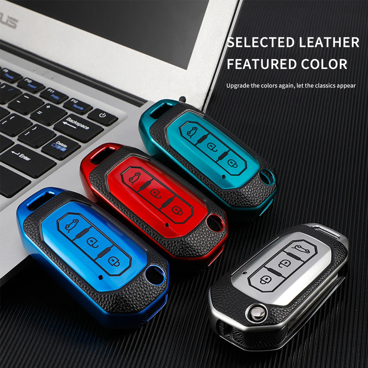 Leather Car Smart Remote Key Cover Case for Ford Territory EV TPU Bag Shell Holder Fob Keychain Keys Accessories
Leather Car Smart Remote Key Cover Case for Ford Territory EV TPU Bag Shell Holder Fob Keychain Keys Accessories