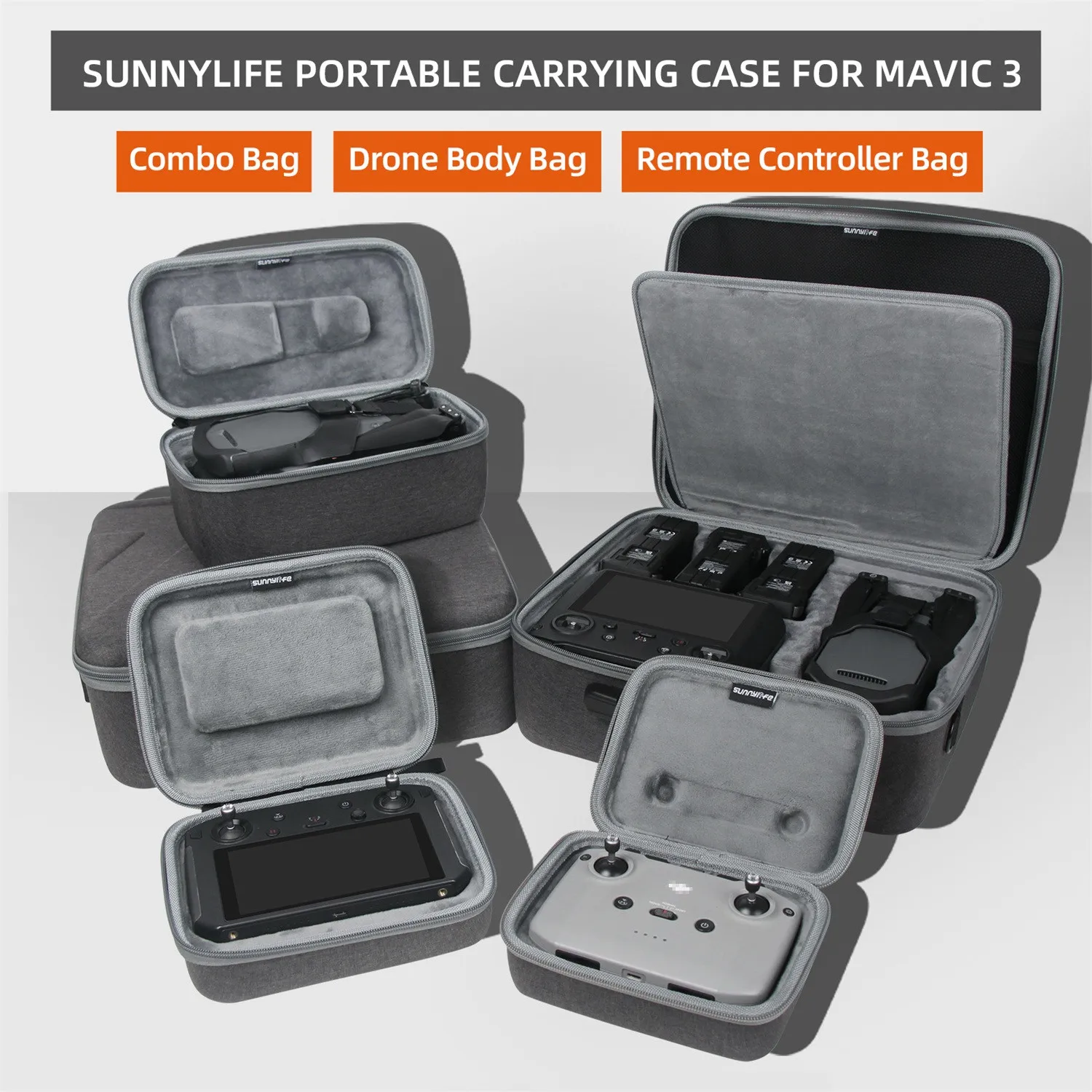 For DJI Mavic 3 Portable Box Carrying Case Drone Body RC PRO Fly More Cine Premium Combo Handbag Bag Accessories Parts
For DJI Mavic 3 Portable Box Carrying Case Drone Body RC PRO Fly More Cine Premium Combo Handbag Bag Accessories Parts