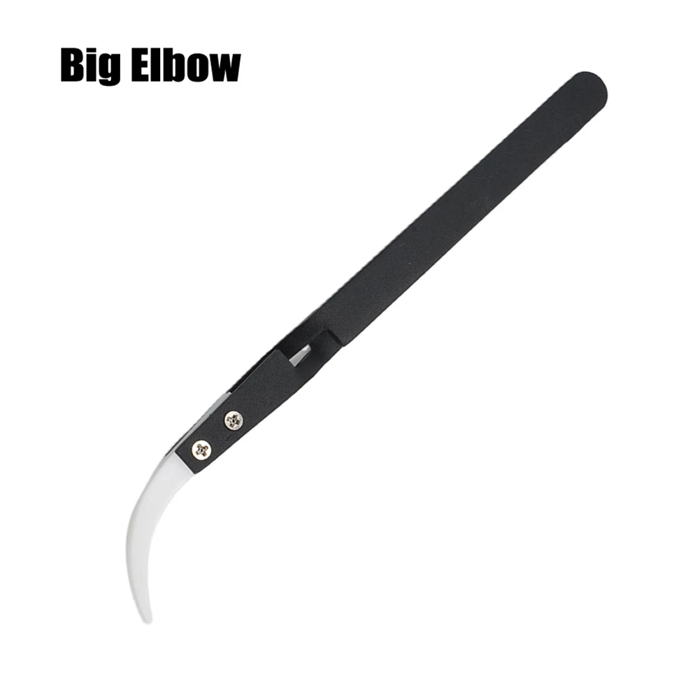 Repair Tools Tweezers 135-140mm Anti-magnetic Anti-static Black Ceramic Tweezers Industrial Tweezers Precision
Repair Tools Tweezers 135-140mm Anti-magnetic Anti-static Black Ceramic Tweezers Industrial Tweezers Precision