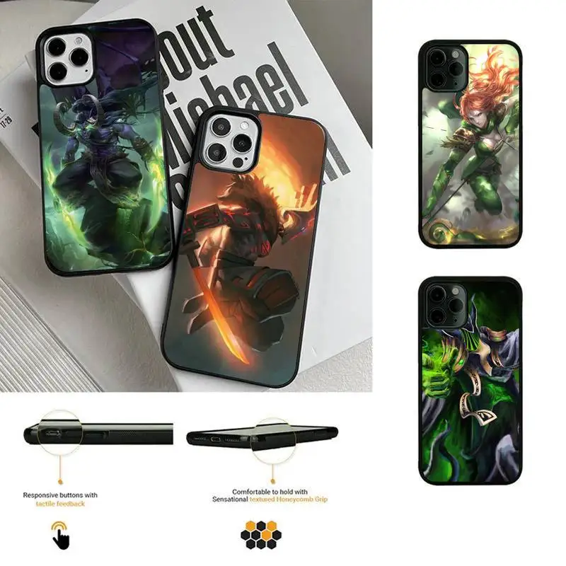 Чехол для телефона Dota 2 Game Iphone 13 12 Mini 11 Pro Max 7 8 Plus X Xs XR | Мобильные телефоны и