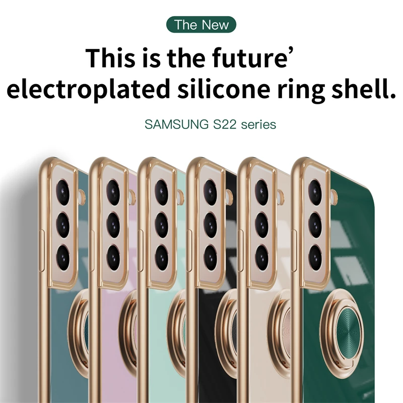 Suitable for Samsung S22 Uitra Plus Mobile Phone Case Ring Buckle Magnetic Car Electroplating Luxury Protective Cover
Suitable for Samsung S22 Uitra Plus Mobile Phone Case Ring Buckle Magnetic Car Electroplating Luxury Protective Cover