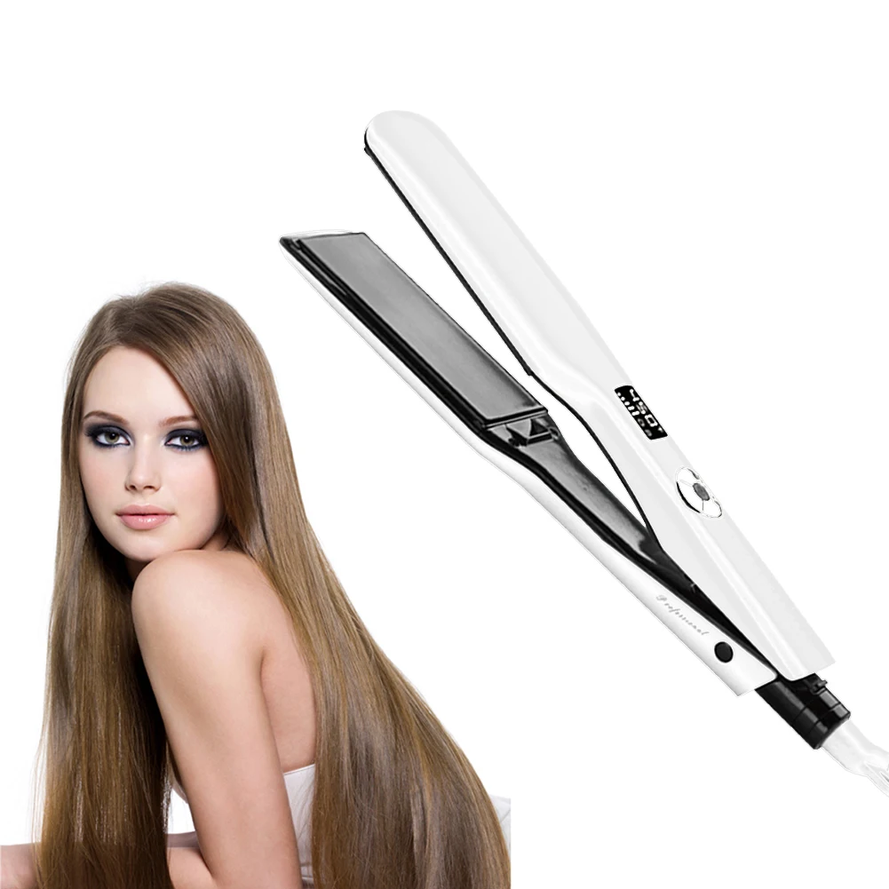 Durable Electric Flat Iron Wide Panel Hair Straightener Portable PTC Fast Heat Curling Adjustable Temperature Home Salon
Durable Electric Flat Iron Wide Panel Hair Straightener Portable PTC Fast Heat Curling Adjustable Temperature Home Salon