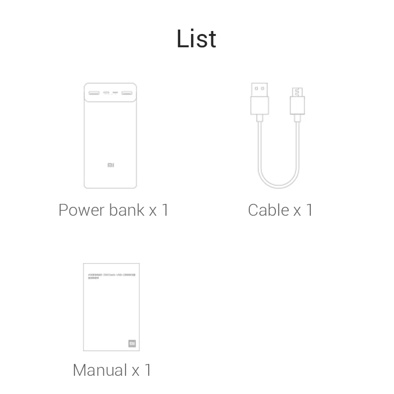 Xiaomi Mi Power Bank 3 Pb3018zm
