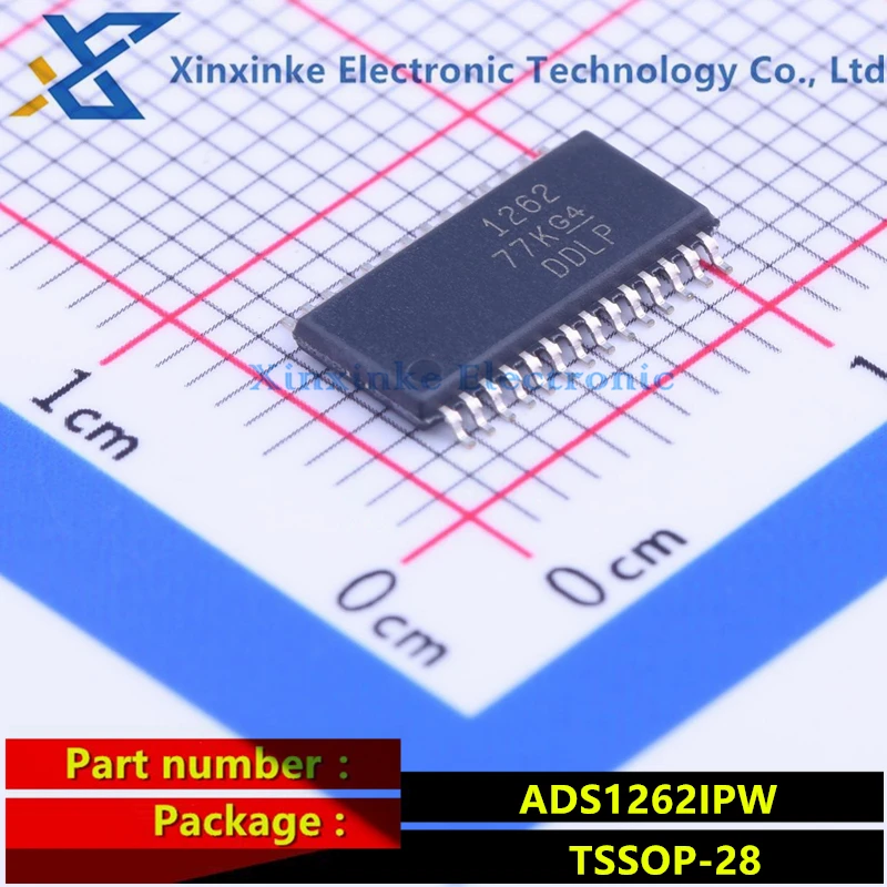 ADS1262IPW Шелковый экран: 1262 Φ чип аналого-цифрового преобразователя-ADC 32bit, 38ksps ADC ADS1262 совершенно новый оригинальный
ADS1262IPW Шелковый экран: 1262 Φ чип аналого-цифрового преобразователя-ADC 32bit, 38ksps ADC ADS1262 совершенно новый оригинальный