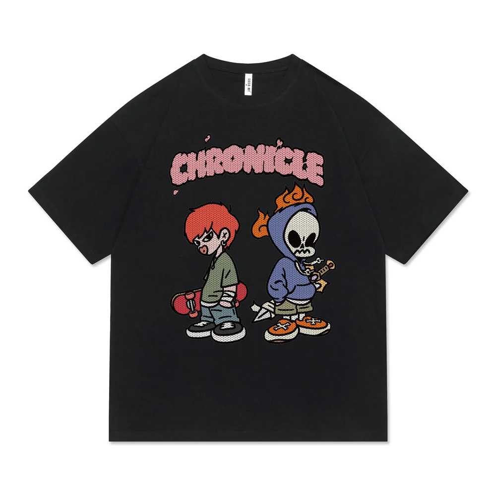Men Streetwear Harajuku T-Shirt Hip Hop Cartoon Boy Devil Print T Shirt 2022 Summer Short Sleeve Tshirt Cotton Casual Tops Tees
Men Streetwear Harajuku T-Shirt Hip Hop Cartoon Boy Devil Print T Shirt 2022 Summer Short Sleeve Tshirt Cotton Casual Tops Tees
