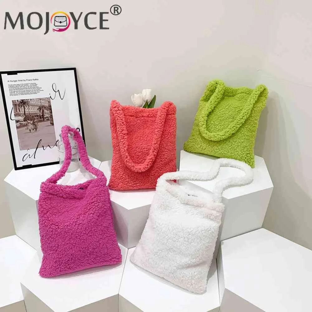 Candy Color Shoulder Bag Top-Handle Bag Solid Travel Handbag Soft Fleece Portable Large-capacity for Autumn Winter Ladies Totes
Candy Color Shoulder Bag Top-Handle Bag Solid Travel Handbag Soft Fleece Portable Large-capacity for Autumn Winter Ladies Totes
