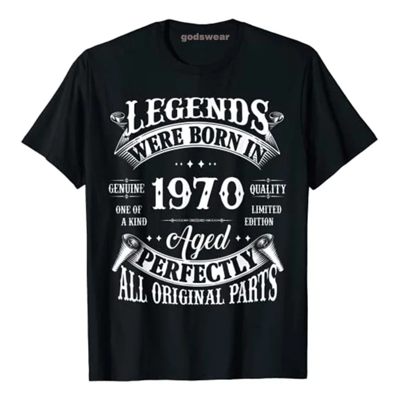 52nd Birthday Tee Vintage Legends Born In 1970 52 Years Old T-Shirt Vintage Costume Mother's Day Clothes Gifts for Dad 
52nd Birthday Tee Vintage Legends Born In 1970 52 Years Old T-Shirt Vintage Costume Mother's Day Clothes Gifts for Dad