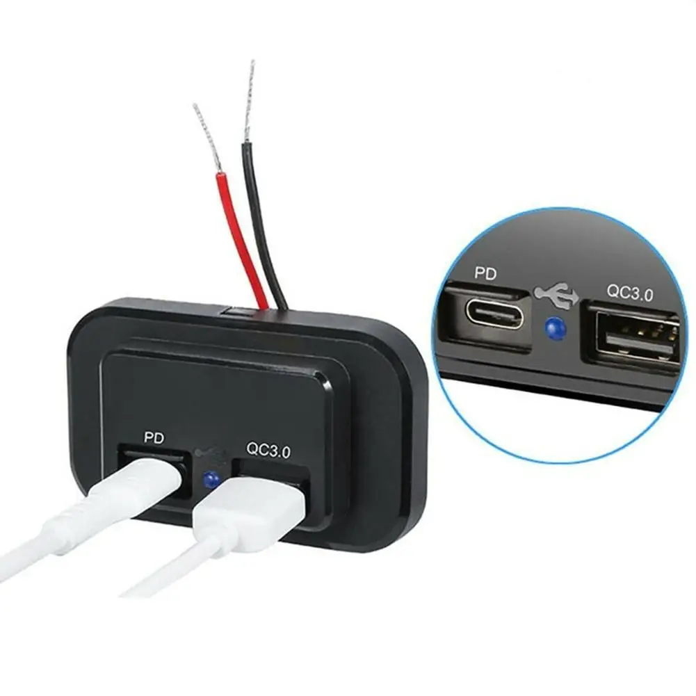 Car Truck Boat Phone Charger Socket PD USB-C Fast Charge Power Adapter 12V-24V Car Charger 3.1A Dual USB Car Phone Charger
Car Truck Boat Phone Charger Socket PD USB-C Fast Charge Power Adapter 12V-24V Car Charger 3.1A Dual USB Car Phone Charger