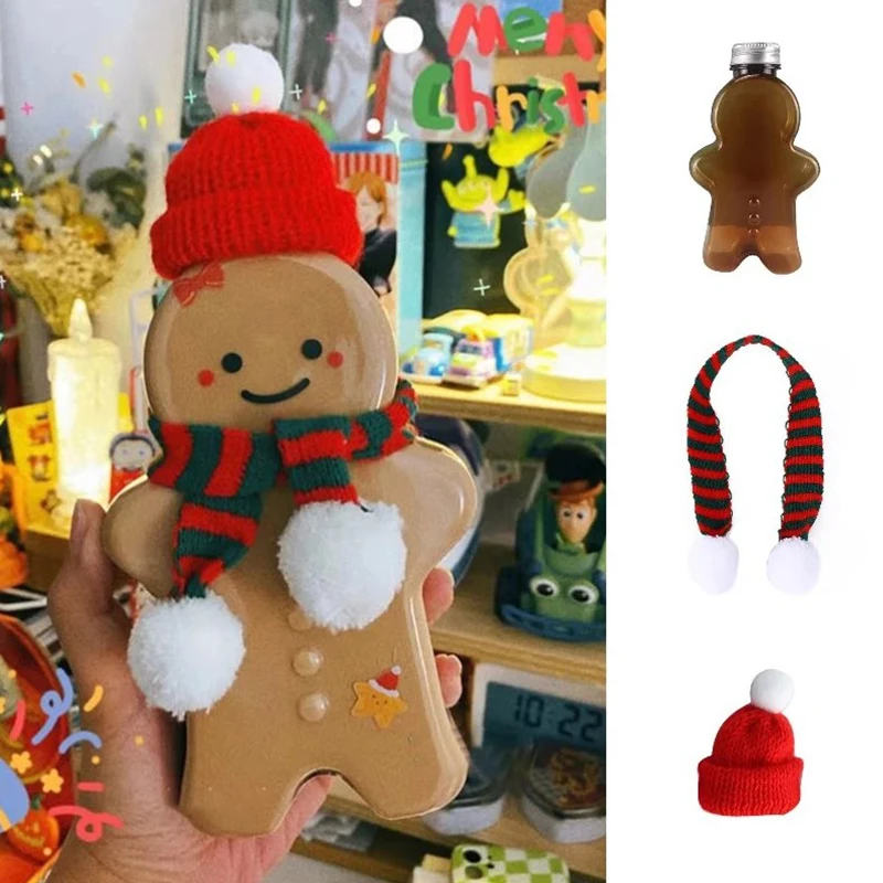 500ml Christmas Tree Snowman Gingerbread Man Drinking Cup Empty Juice Bottles Milk Beverage Water Bottles Gifts
500ml Christmas Tree Snowman Gingerbread Man Drinking Cup Empty Juice Bottles Milk Beverage Water Bottles Gifts