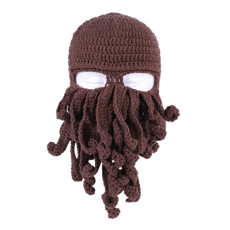 Holloween Winter Warm Knitted Octopus Hats for Hiking Camping Traveling Thikness Thermal Full Head Cycling Caps Scarves Unisex
Holloween Winter Warm Knitted Octopus Hats for Hiking Camping Traveling Thikness Thermal Full Head Cycling Caps Scarves Unisex