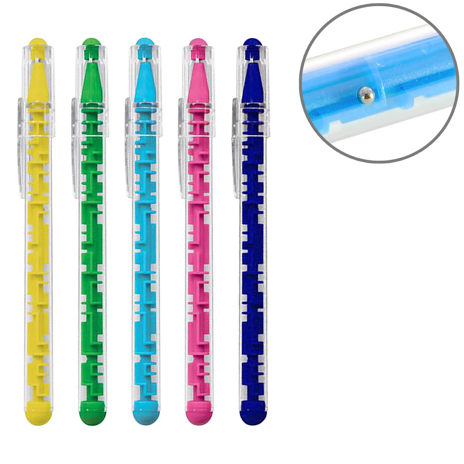 5ml Maze Pen Balance Ball Maze Ball Running Educational Decompression Fidget Toys Children Student Stress Relief Toys Gifts
5ml Maze Pen Balance Ball Maze Ball Running Educational Decompression Fidget Toys Children Student Stress Relief Toys Gifts