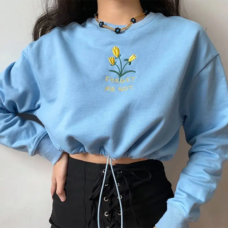 Embroidery Blouse 2022 VONDA High Waist Crop Tops Women Elegant Floral Tops Spring Long Sleeve Pullover Sweatshirt Femininas
Embroidery Blouse 2022 VONDA High Waist Crop Tops Women Elegant Floral Tops Spring Long Sleeve Pullover Sweatshirt Femininas