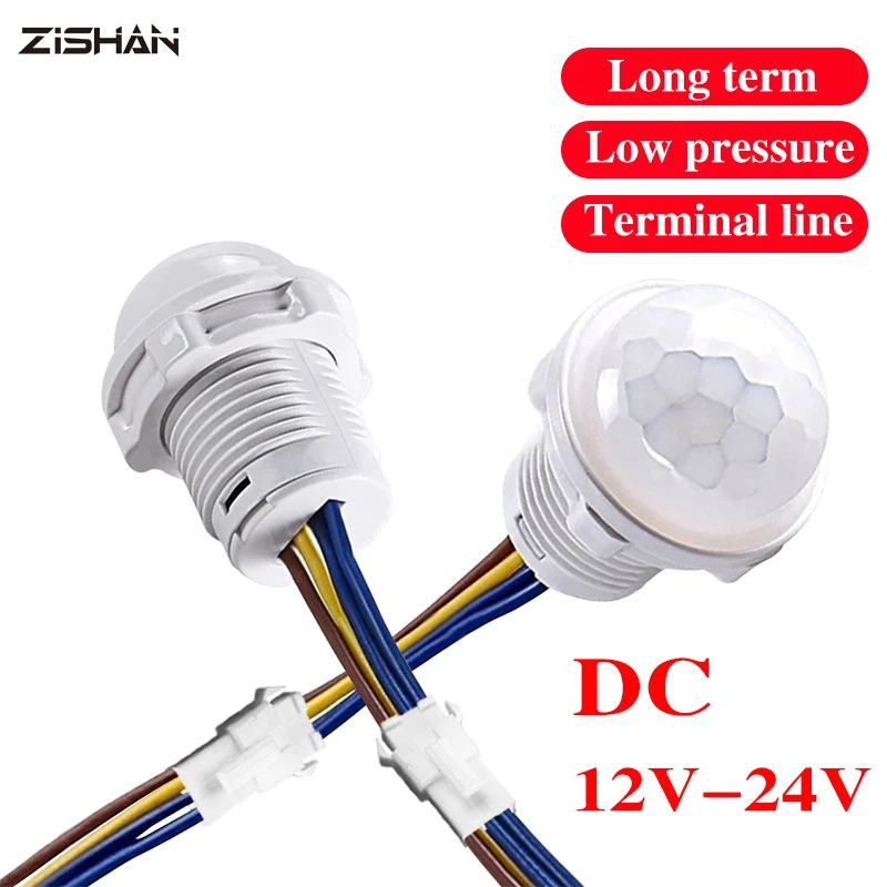 DC 12-24V Mini Sensor Motion Switch LED Sensitive Night Light Home Infrared Light Motion Detection Automatic Light Sensor Switch
DC 12-24V Mini Sensor Motion Switch LED Sensitive Night Light Home Infrared Light Motion Detection Automatic Light Sensor Switch