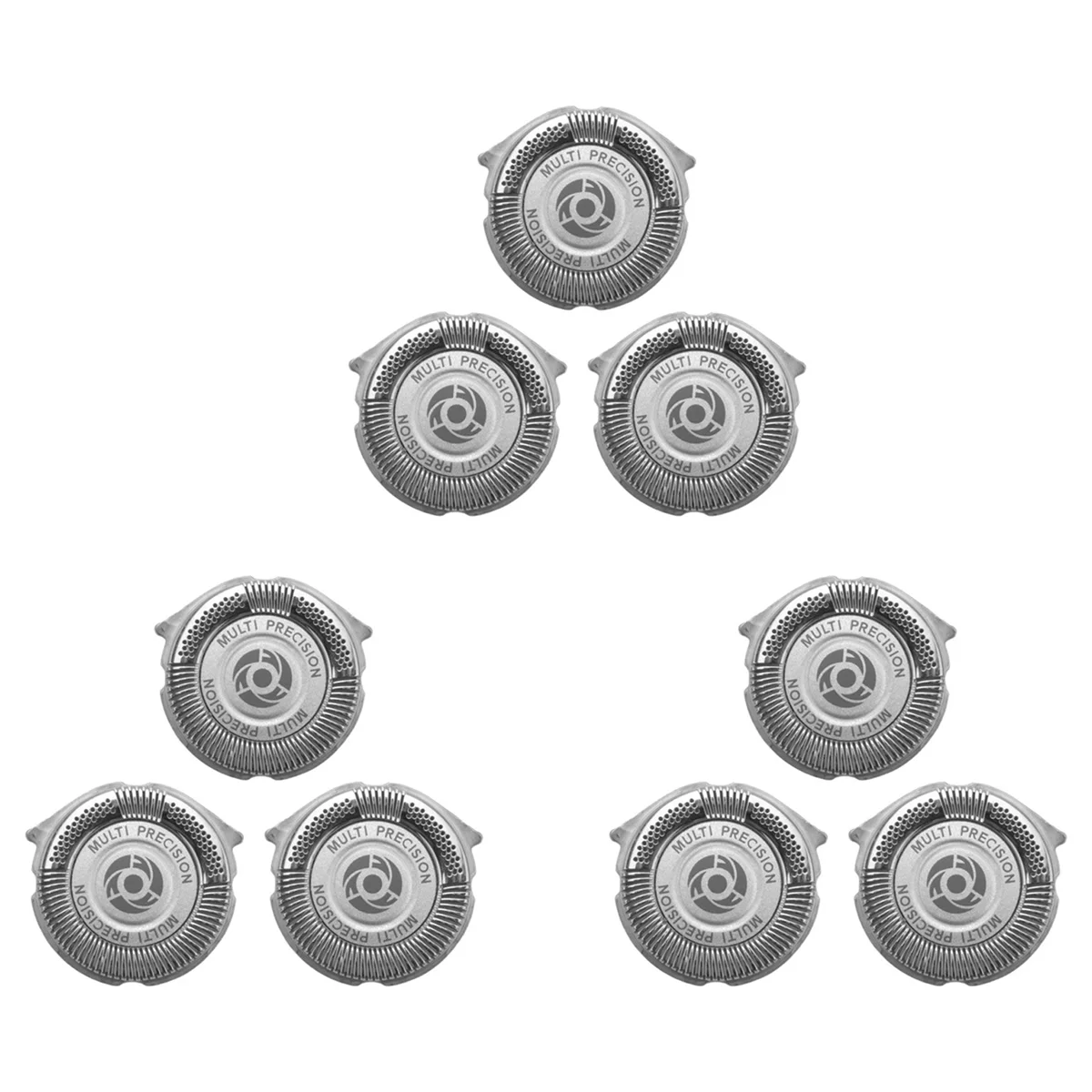 9 Pieces SH50/52 Shaver Replacement Heads for Philips Norelco Series 5000 and AquaTouch Shavers
9 Pieces SH50/52 Shaver Replacement Heads for Philips Norelco Series 5000 and AquaTouch Shavers