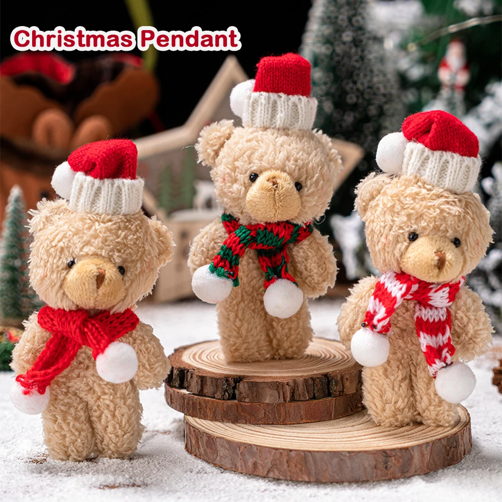 Kawaii Bear Plush Doll Keychain Pendant Animal Scarf Bear Key Ring Backpack Ornaments Soft Accessories Christmas Couple Gift
Kawaii Bear Plush Doll Keychain Pendant Animal Scarf Bear Key Ring Backpack Ornaments Soft Accessories Christmas Couple Gift