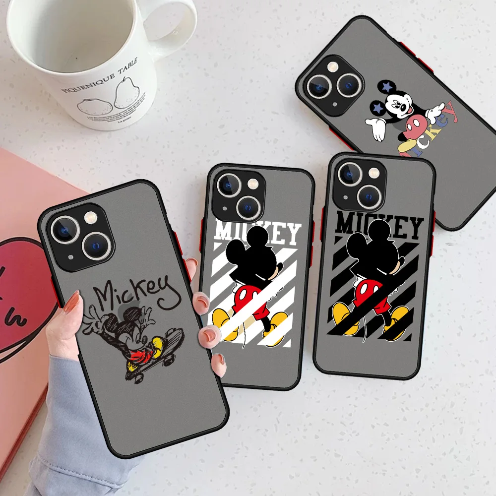Cute Mickey Mouse Matte Case For Apple iPhone 13 Pro 11 12 7 XR X XS Max 8 6 6s Plus SE 2022 Soft Phone Cover
Cute Mickey Mouse Matte Case For Apple iPhone 13 Pro 11 12 7 XR X XS Max 8 6 6s Plus SE 2022 Soft Phone Cover