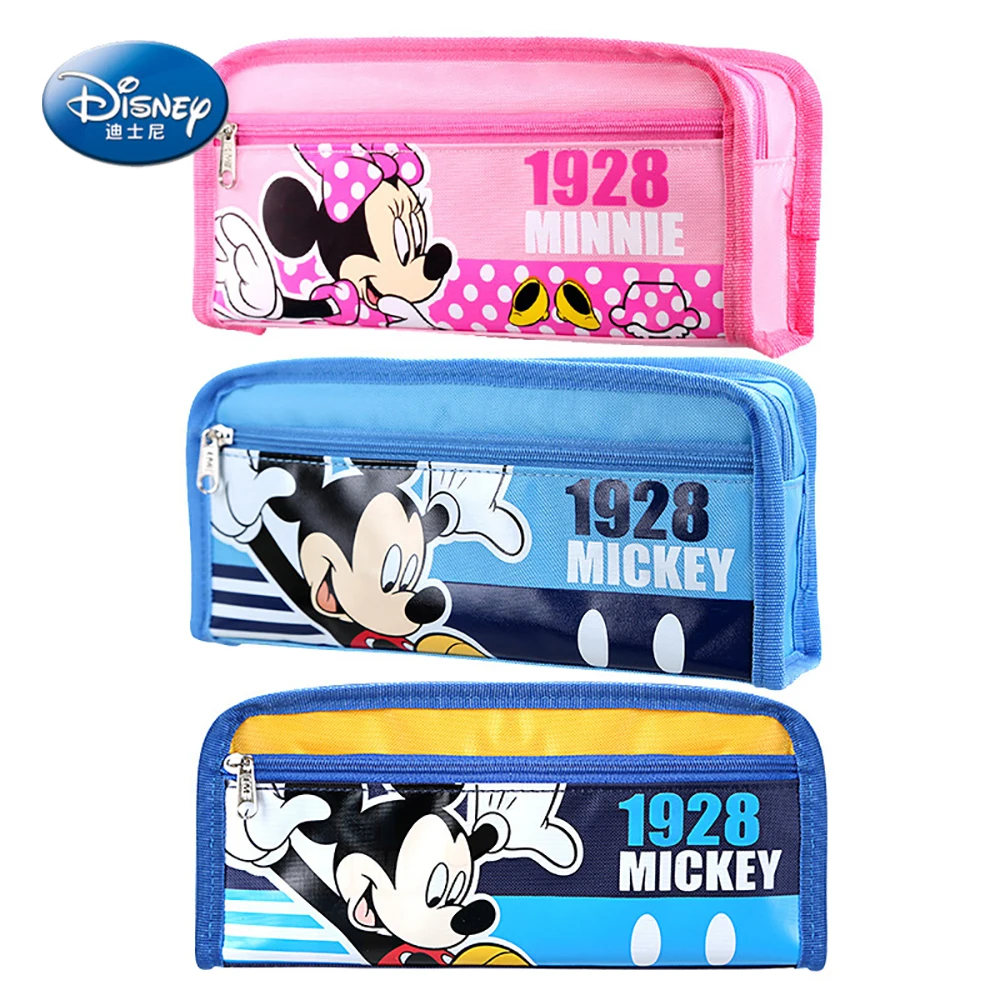 Disney Cute Cartoon Pencil Case Mickey Minnie Stationery Storage Bag Canvas Large Capacity Pencil Organizer Box School Students
Disney Cute Cartoon Pencil Case Mickey Minnie Stationery Storage Bag Canvas Large Capacity Pencil Organizer Box School Students