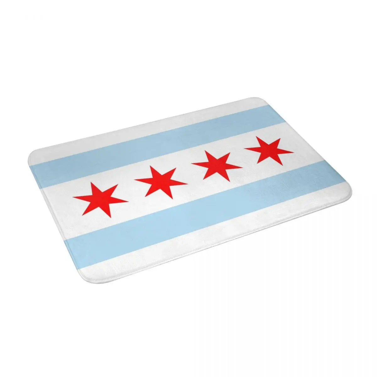 Flag Of Chicago Bath Door Floor Mat Non-slip Rug Carpet Entrance Living Room Home Kitchen Removal Doormat Bathroom Balcony
Flag Of Chicago Bath Door Floor Mat Non-slip Rug Carpet Entrance Living Room Home Kitchen Removal Doormat Bathroom Balcony