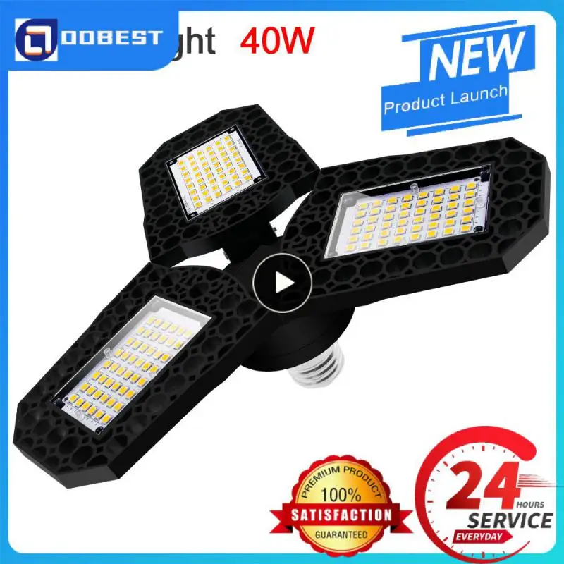Adjustable Ceiling Light Led Garage Light Industrial Lighting 40/60/80w Workshop Lighting Deformable Bulb Newest 3 Panels Hot
Adjustable Ceiling Light Led Garage Light Industrial Lighting 40/60/80w Workshop Lighting Deformable Bulb Newest 3 Panels Hot