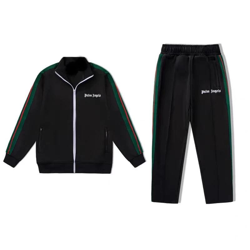 Palm Angels 22SS Unisex Men and Women Striped Sportswear Sweatpants Trendy Fashion Loose Couple Casual Sports Suit Friend Gift
Palm Angels 22SS Unisex Men and Women Striped Sportswear Sweatpants Trendy Fashion Loose Couple Casual Sports Suit Friend Gift