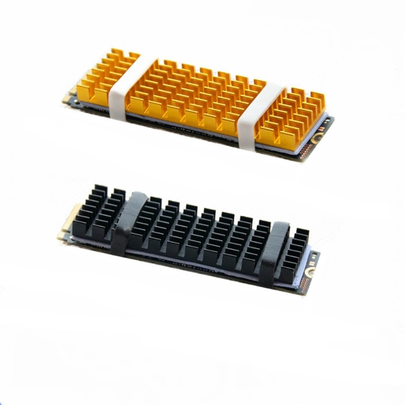 1Set Compatible M.2 NGFF-NVME 2280 PCIE SSD Aluminum Cooling Heatsink With Thermal Pad Installation Screwdriver
1Set Compatible M.2 NGFF-NVME 2280 PCIE SSD Aluminum Cooling Heatsink With Thermal Pad Installation Screwdriver