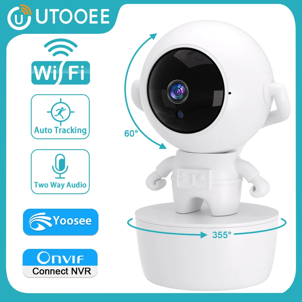 IP-камера видеонаблюдения UTOOEE, 5 Мп, PTZ, Wi-Fi, 3 Мп 
IP-камера видеонаблюдения UTOOEE, 5 Мп, PTZ, Wi-Fi, 3 Мп