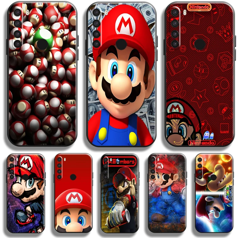 Cartoon Cute Super Mario Bros For Xiaomi Redmi 8 8A For Redmi Note 8 8T Pro Phone Case Back TPU Coque Black Liquid Silicon
Cartoon Cute Super Mario Bros For Xiaomi Redmi 8 8A For Redmi Note 8 8T Pro Phone Case Back TPU Coque Black Liquid Silicon