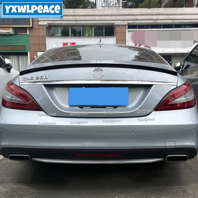 Спойлер для Mercedes CLS Class W218 2011 2012-2016, спойлер из АБС-пластика, стиль AMG, задний багажник, губа, крыло, спойлер, комплект аксессуаров для тела
Спойлер для Mercedes CLS Class W218 2011 2012-2016, спойлер из АБС-пластика, стиль AMG, задний багажник, губа, крыло, спойлер, комплект аксессуаров для тела