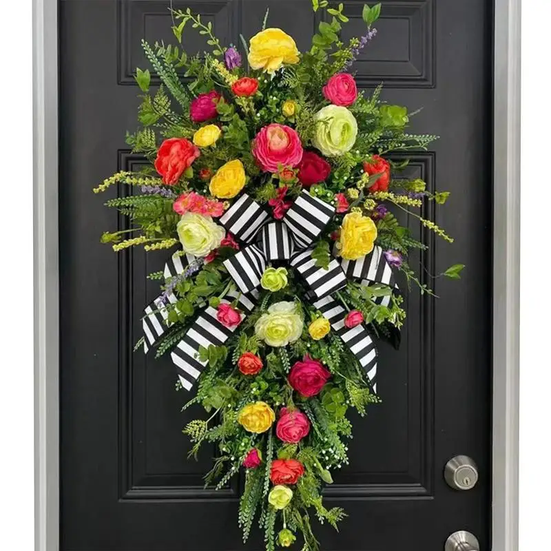 Upside Down Wreath Holiday Wall Hanging Artificial Garland Upside Down Pendant Simulation Flower Hanging Wreath
Upside Down Wreath Holiday Wall Hanging Artificial Garland Upside Down Pendant Simulation Flower Hanging Wreath