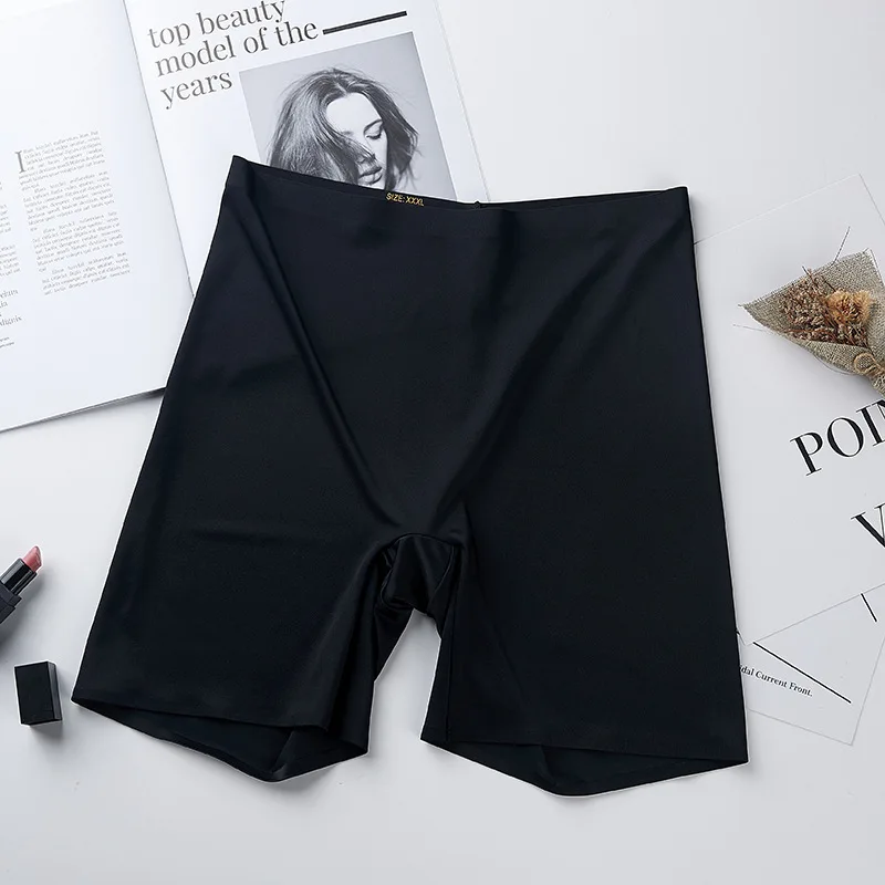 Летние тонкие бесшовные женские безопасные шорты из ледяного шелка, крутые высокоэластичные безопасные шорты, женские шорты под юбку
Летние тонкие бесшовные женские безопасные шорты из ледяного шелка, крутые высокоэластичные безопасные шорты, женские шорты под юбку