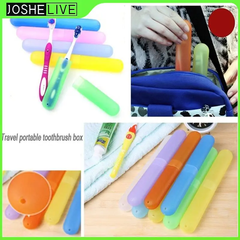 Portable Travel Toothbrush Holder Case Box Tube Cover Protect Toothbrush box excellent Outdoor Hiking Camping Toothbrush
Portable Travel Toothbrush Holder Case Box Tube Cover Protect Toothbrush box excellent Outdoor Hiking Camping Toothbrush