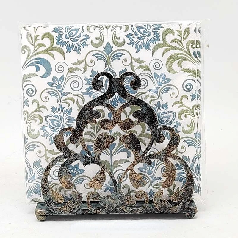 Retro Creative Napkin Storage Rack Scandinavian Court Style Iron Kitchen Paper Towel Rack Home Commercial Tray Paper Clip
Retro Creative Napkin Storage Rack Scandinavian Court Style Iron Kitchen Paper Towel Rack Home Commercial Tray Paper Clip