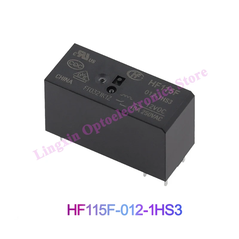 5 шт./партия, реле JQX HF115F-005 012 024-1HS3, 6 контактов, 16 А, 100% В переменного тока
5 шт./партия, реле JQX HF115F-005 012 024-1HS3, 6 контактов, 16 А, 100% В переменного тока