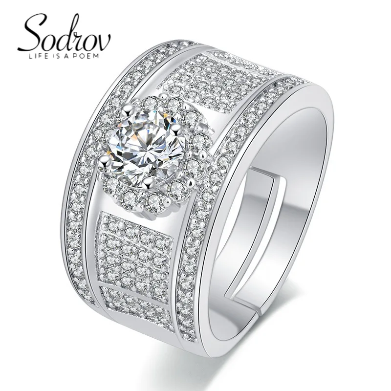 Sdorov Big Wide Men Jewelry Open Ring Engagement Wedding Rings for Men Whole Sale Diamond Ring
Sdorov Big Wide Men Jewelry Open Ring Engagement Wedding Rings for Men Whole Sale Diamond Ring