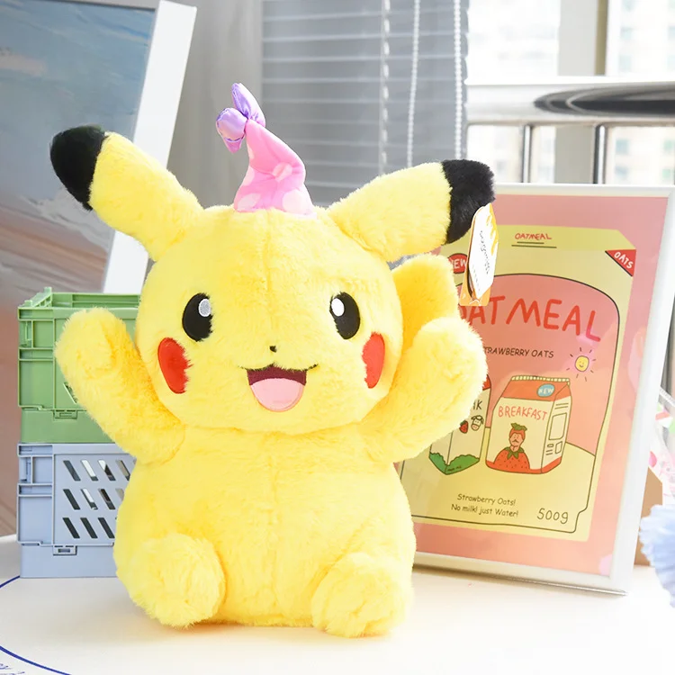 Genuine Cute Kawaii Limited Pokemon Pikachu Plush Doll Cartoon Pokemon Toys Plush Cartoon Doll Pillow Children's Birthday Gift
Genuine Cute Kawaii Limited Pokemon Pikachu Plush Doll Cartoon Pokemon Toys Plush Cartoon Doll Pillow Children's Birthday Gift