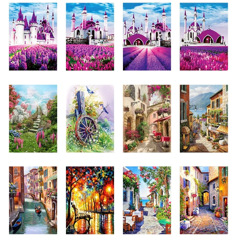 Castle House 5D Full Drill Embroidery for Cross Stitch Kits DIY for rhinestone Crystal Home Decoration
Castle House 5D Full Drill Embroidery for Cross Stitch Kits DIY for rhinestone Crystal Home Decoration