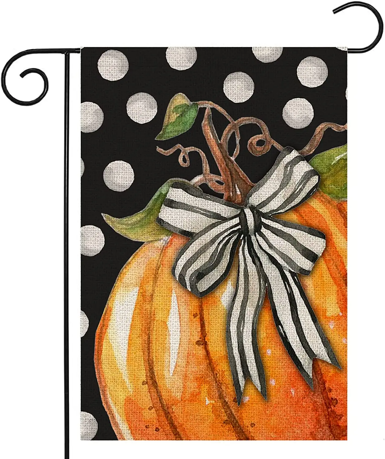 Thanksgiving Garden Flag 12x18 Inch Double Sided,Fall Pumpkin with Bowknot White Dots Small Yard Flags for Outdoor Seasonal
Thanksgiving Garden Flag 12x18 Inch Double Sided,Fall Pumpkin with Bowknot White Dots Small Yard Flags for Outdoor Seasonal