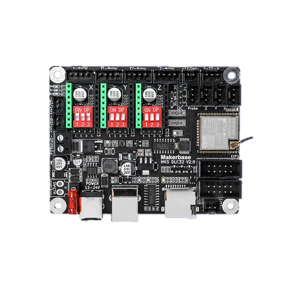 Duoweisi 3D printer motherboard for MKS DLC32 offline control 32-bit ESP32 WIFI desktop laser engraving machine
Duoweisi 3D printer motherboard for MKS DLC32 offline control 32-bit ESP32 WIFI desktop laser engraving machine