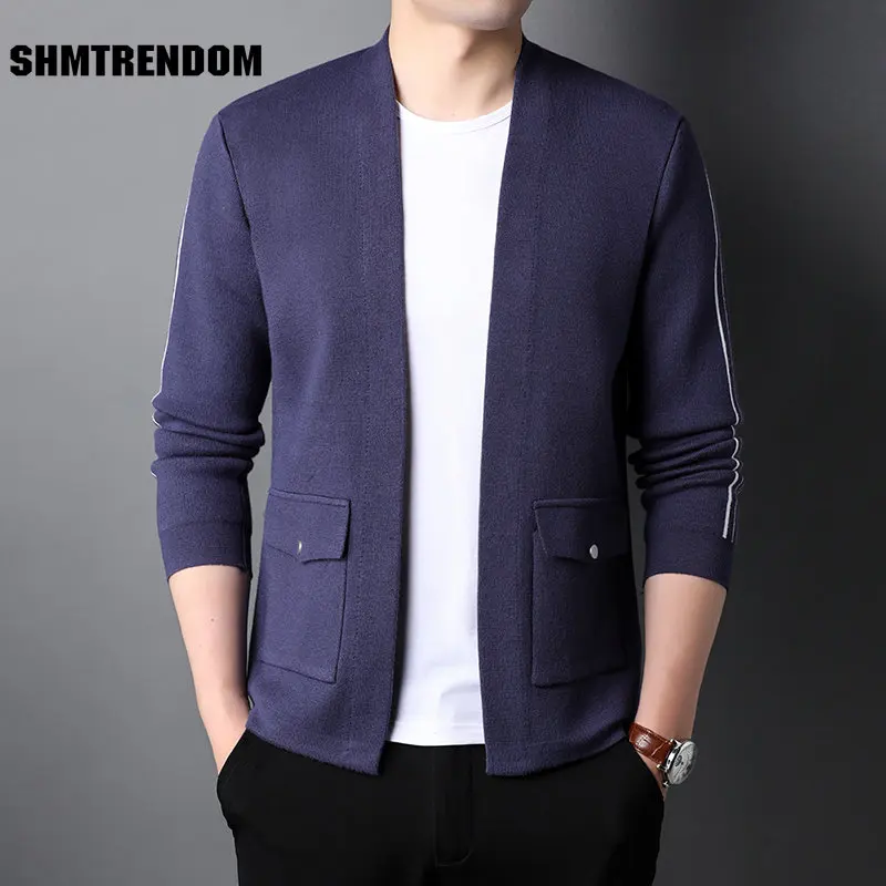 New Brand Fashion Japanese Autum Winter Knit Streetwear Cardigan Men Sweater Casual Coats Jacket Top Quality Men's Clothing
New Brand Fashion Japanese Autum Winter Knit Streetwear Cardigan Men Sweater Casual Coats Jacket Top Quality Men's Clothing