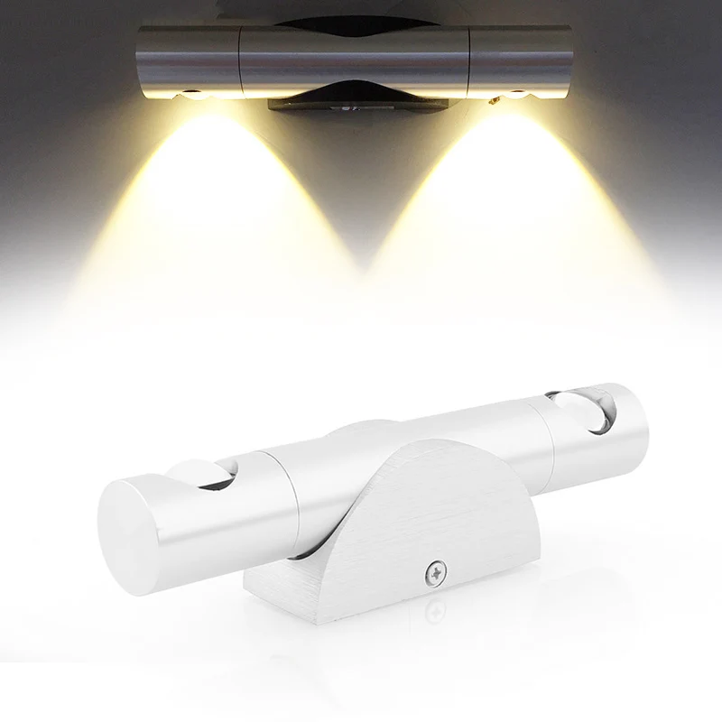 Indoor Lighting 6W Double Head Lamp Wall Lamp Rotation 360 °warm White Light For Living Room Kitchen Bedroom Decoration
Indoor Lighting 6W Double Head Lamp Wall Lamp Rotation 360 °warm White Light For Living Room Kitchen Bedroom Decoration
