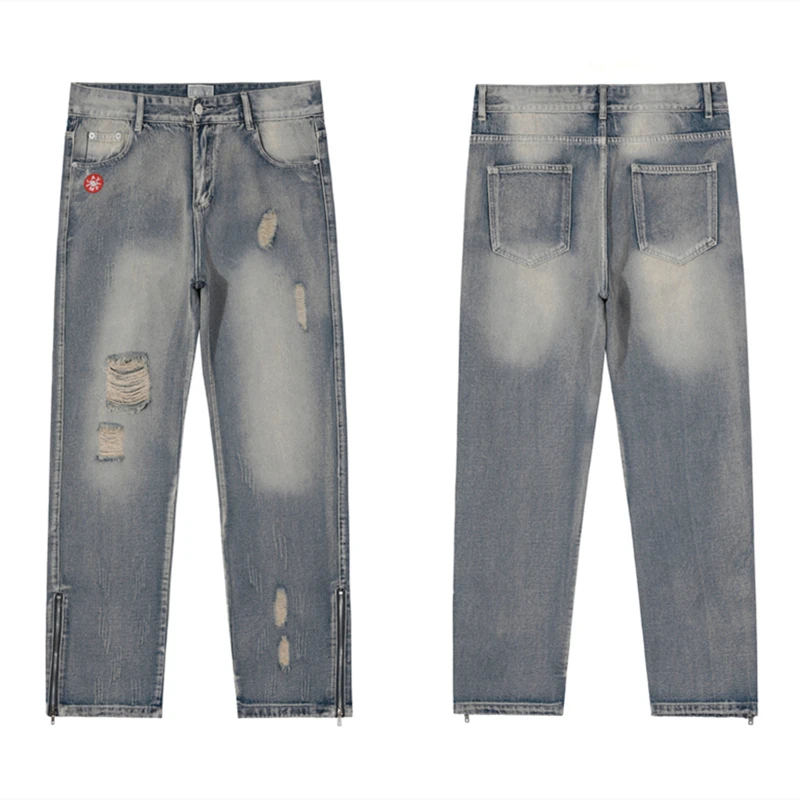 C.E CAVEMPT Jeans Logo Hole Men Women 1:1 Washed Zipper Oversize Cav Empt Jeans Trouser
C.E CAVEMPT Jeans Logo Hole Men Women 1:1 Washed Zipper Oversize Cav Empt Jeans Trouser