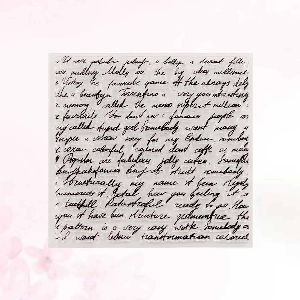 Clear Stamp Stamps Silicone Making Seal Diy Letter Transparent Scrapbooking Rubber Scrapbook Alphabet Album Stampers Letters
Clear Stamp Stamps Silicone Making Seal Diy Letter Transparent Scrapbooking Rubber Scrapbook Alphabet Album Stampers Letters