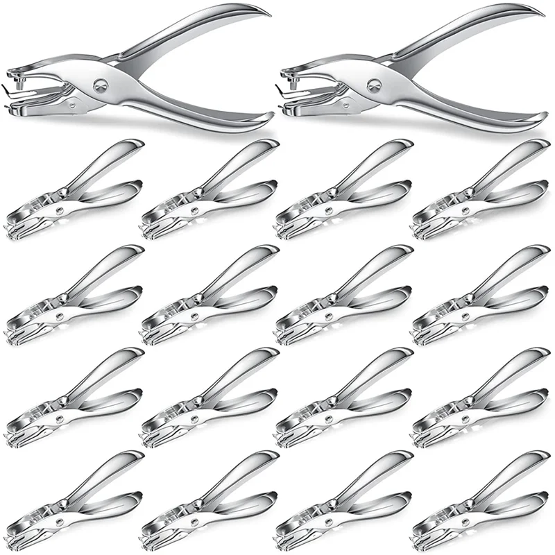 20Pieces Hole Punch 1/8 Inches Circle Shaped Hole Puncher Single Hole Paper Punch for DIY Greeting Cards Scrapbook Craft
20Pieces Hole Punch 1/8 Inches Circle Shaped Hole Puncher Single Hole Paper Punch for DIY Greeting Cards Scrapbook Craft