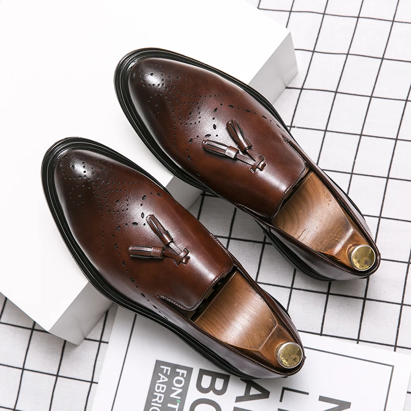 Casual loafers Tassel Loafers shoes casual leather shoes Slip-on shoes Daily shoes Loafers Casual shoes boat shoes
Casual loafers Tassel Loafers shoes casual leather shoes Slip-on shoes Daily shoes Loafers Casual shoes boat shoes