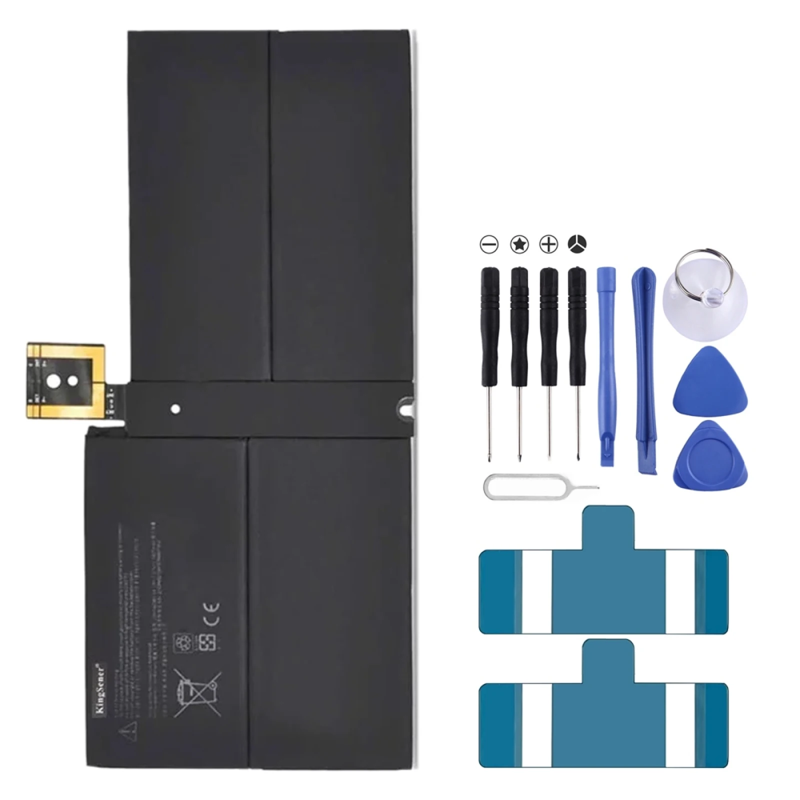 45Wh 5940mAh Li-Polymer Battery Replacement For Microsoft Surface Pro 5/Pro 6
45Wh 5940mAh Li-Polymer Battery Replacement For Microsoft Surface Pro 5/Pro 6