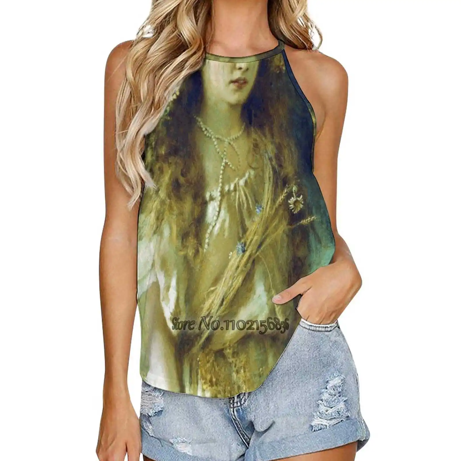 Ophelia - Konstantin Makovsky Women Vest Tank Tops Print Summer Sleeveless Casual Streetwear Camisole Ophelia Shakespeare
Ophelia - Konstantin Makovsky Women Vest Tank Tops Print Summer Sleeveless Casual Streetwear Camisole Ophelia Shakespeare