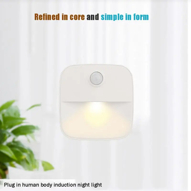 Home Night Light Saving LED Light Smart Motion Sensor Night Lamp EU US Plug Night Light For Bedrooms Toilets Stairs Corridors
Home Night Light Saving LED Light Smart Motion Sensor Night Lamp EU US Plug Night Light For Bedrooms Toilets Stairs Corridors