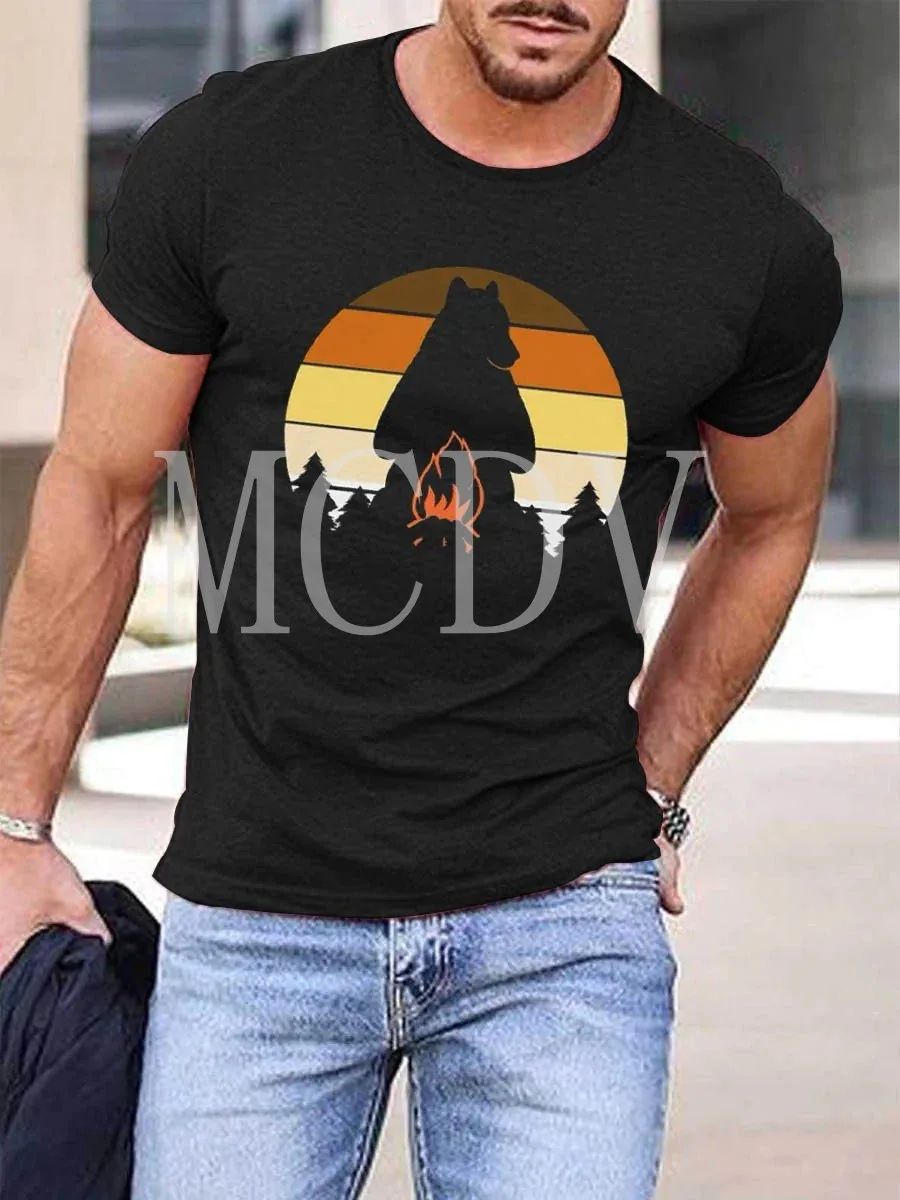 2023 Summer Men's Printed Casual Crew Neck Short Sleeve T-Shirt Bear Pride Flag3D Printed T Shirt
2023 Summer Men's Printed Casual Crew Neck Short Sleeve T-Shirt Bear Pride Flag3D Printed T Shirt