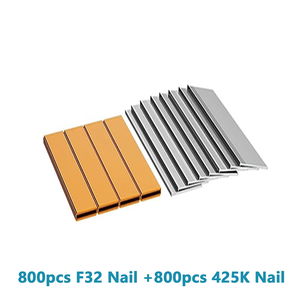 Гвозди для электрического степлера из нержавеющей стали 1600 шт., скобы для ногтей 800 шт., гвозди F32 800 шт.
Гвозди для электрического степлера из нержавеющей стали 1600 шт., скобы для ногтей 800 шт., гвозди F32 800 шт.