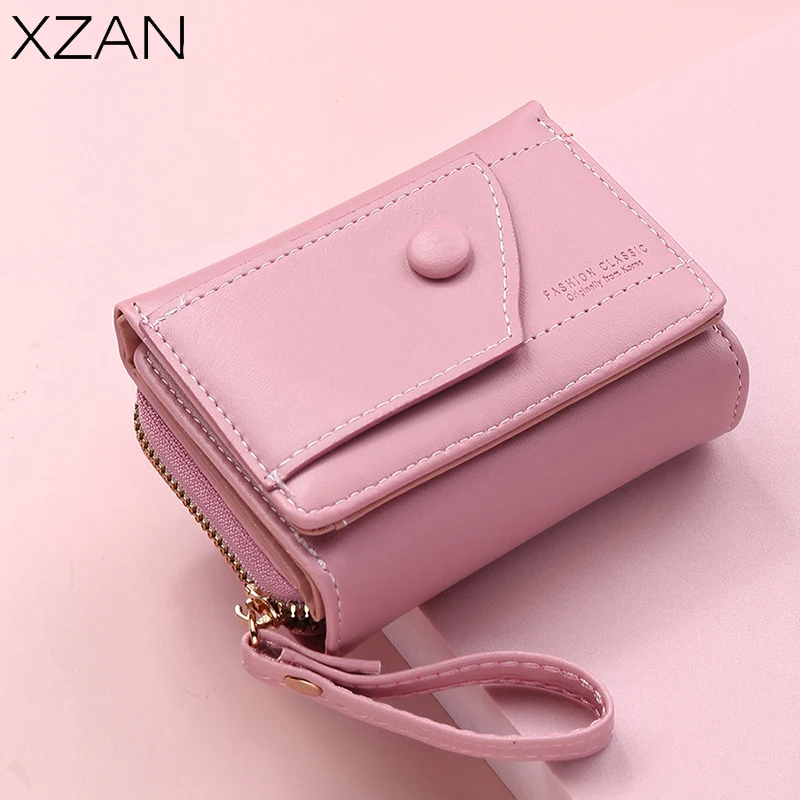 New Fashion Women Wallet Card Credit PU Leather Short Section Ladies Pocket Coin Purse Female Hasp Mini Clutch Zipper Closed Bag
New Fashion Women Wallet Card Credit PU Leather Short Section Ladies Pocket Coin Purse Female Hasp Mini Clutch Zipper Closed Bag